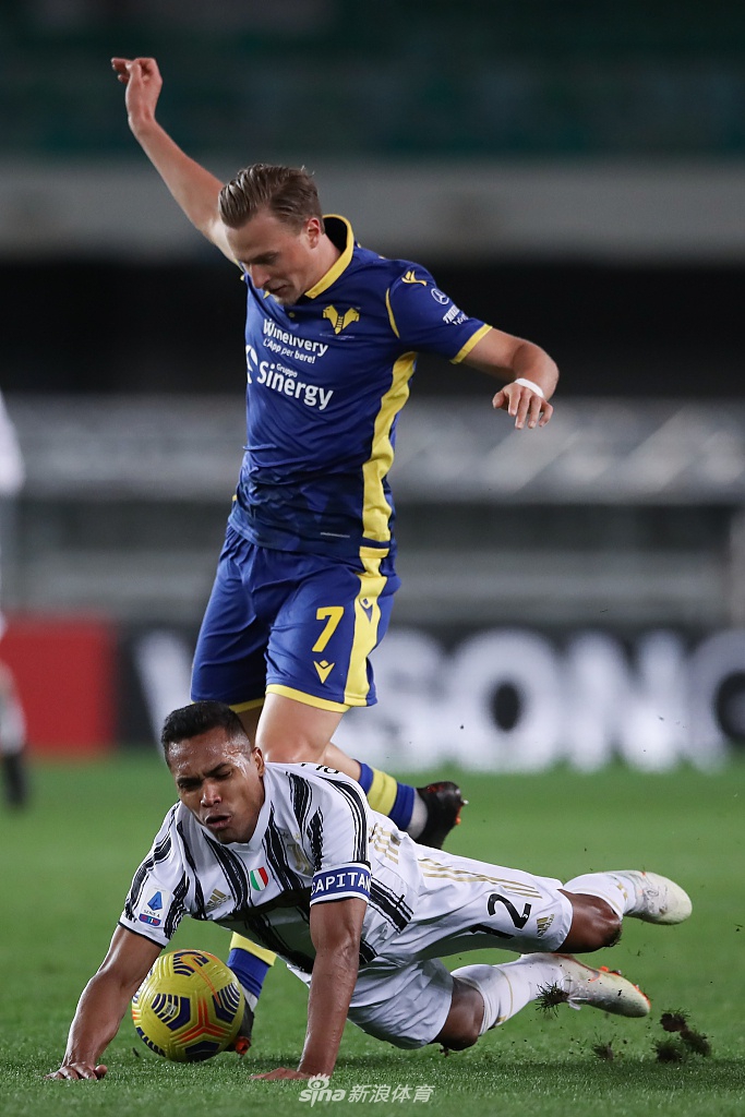 [意甲]维罗纳1-1尤文 C罗破门