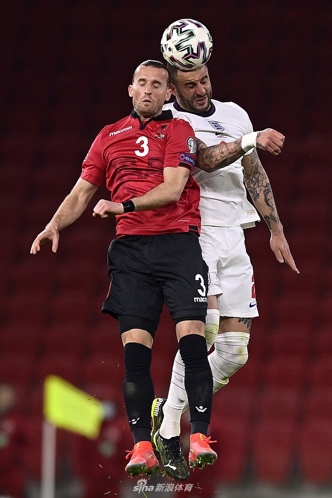 [世预赛]英格兰2-0阿尔巴尼亚 凯恩传射