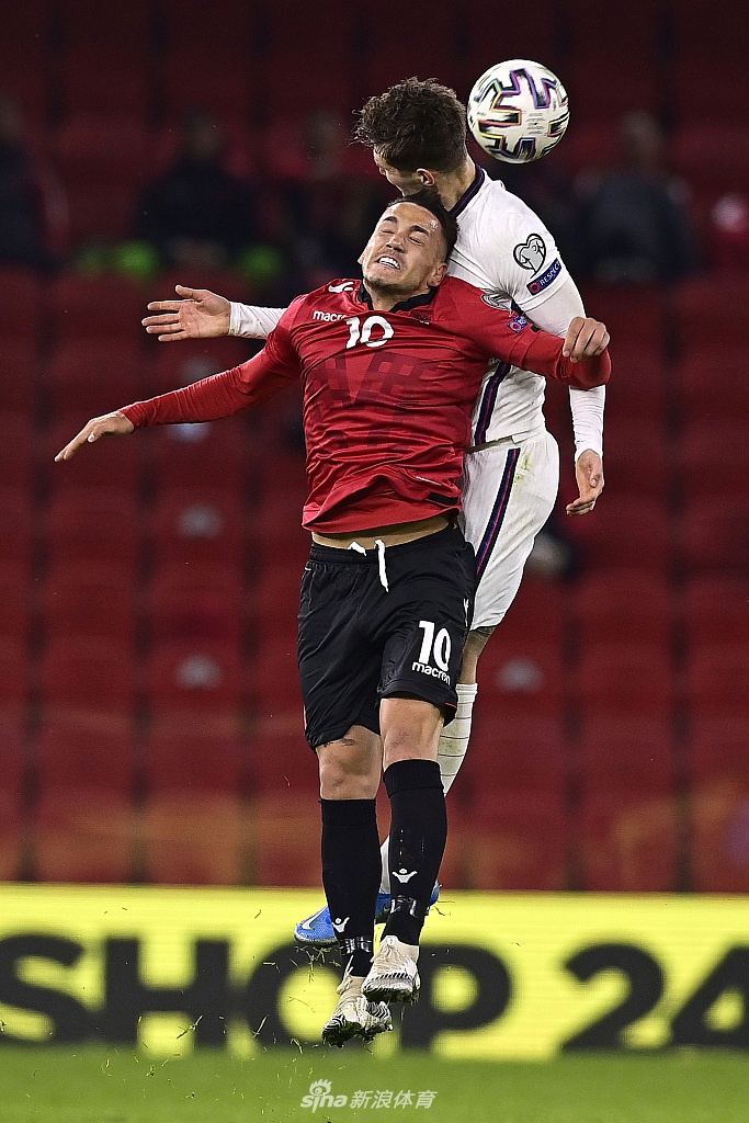 [世预赛]英格兰2-0阿尔巴尼亚 凯恩传射
