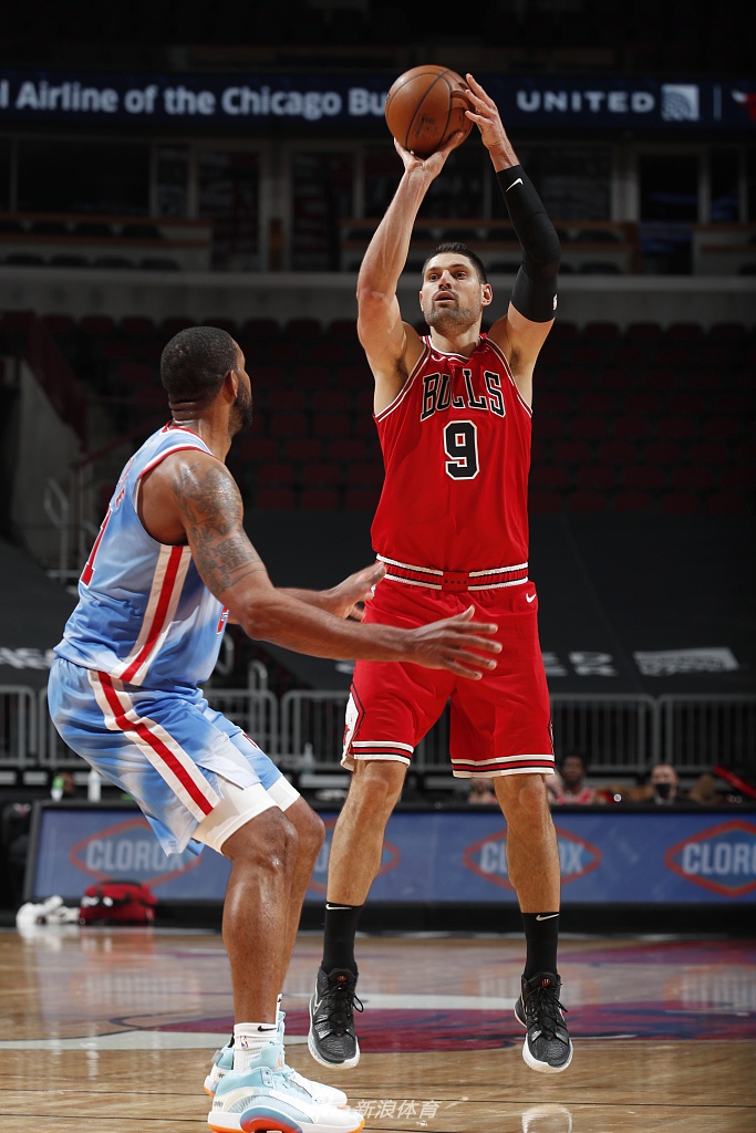 [NBA常规赛]篮网107-115公牛