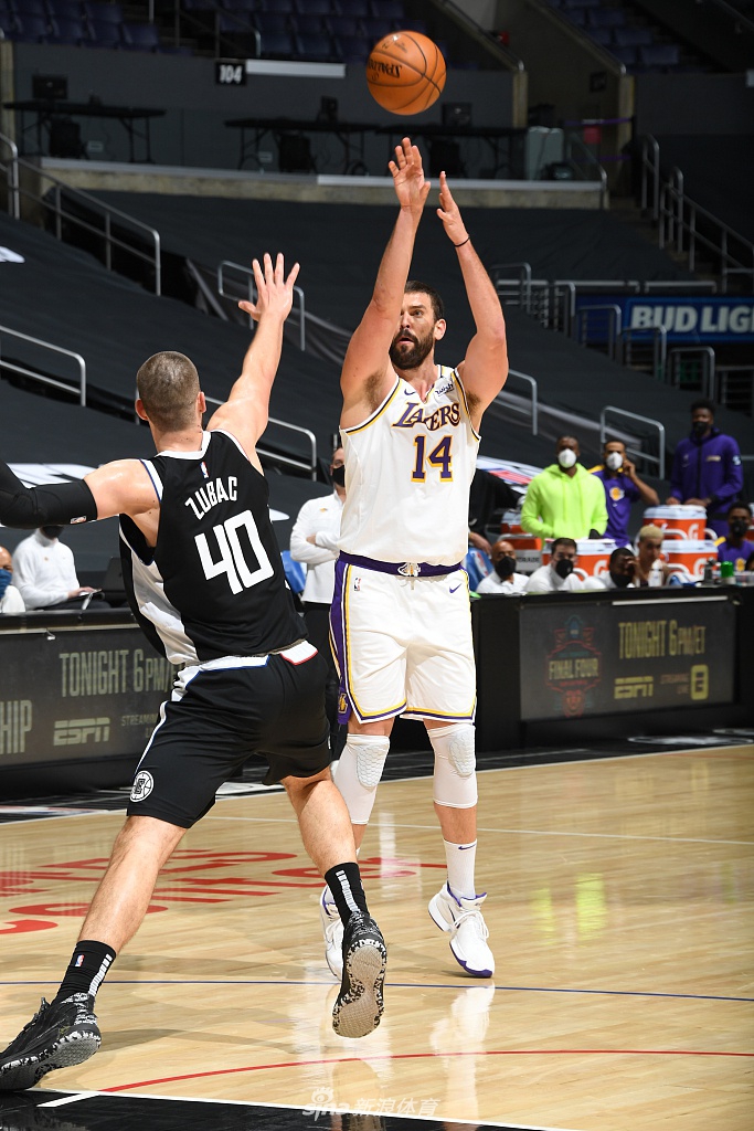 [NBA常规赛]湖人86-104快船