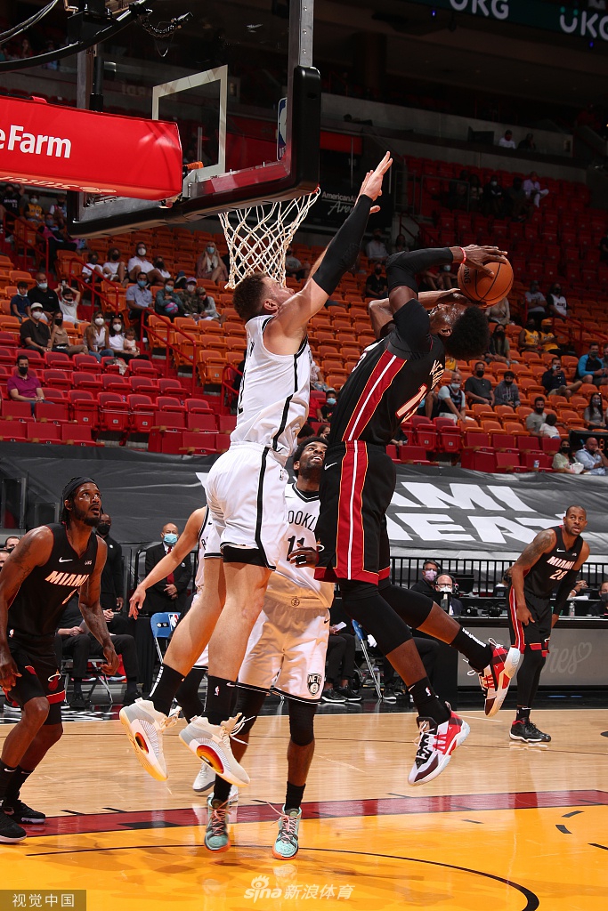 [NBA]篮网107-109热火 阿德绝杀杜兰特伤退