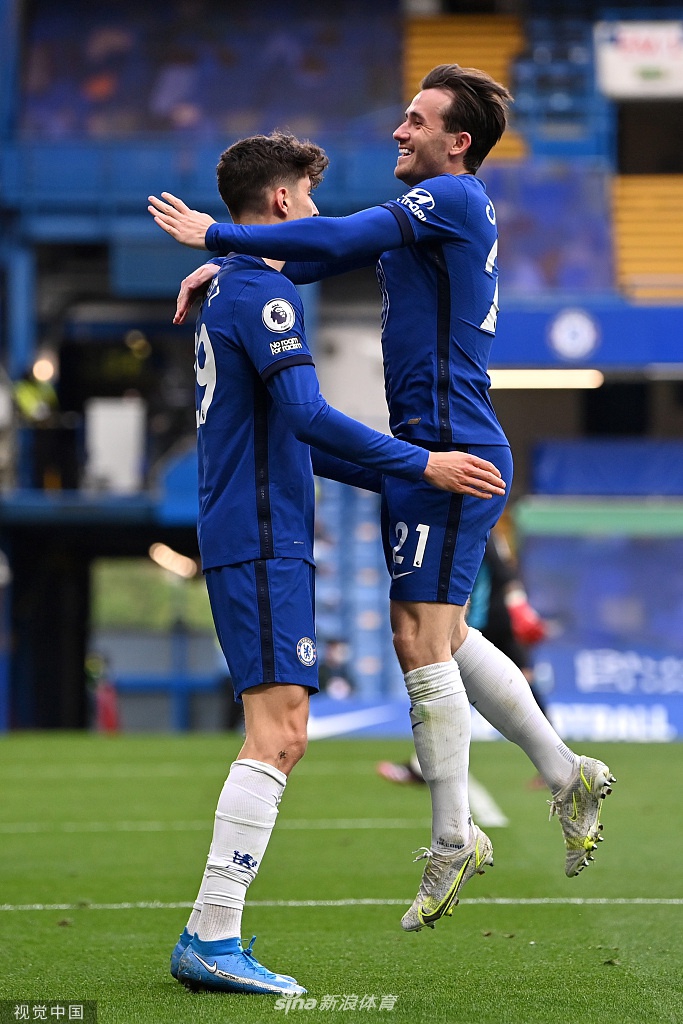 [英超]切尔西2-0富勒姆 哈弗茨两球