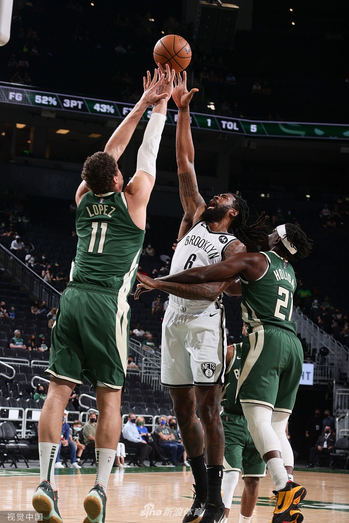 [NBA常规赛]篮网114-117雄鹿