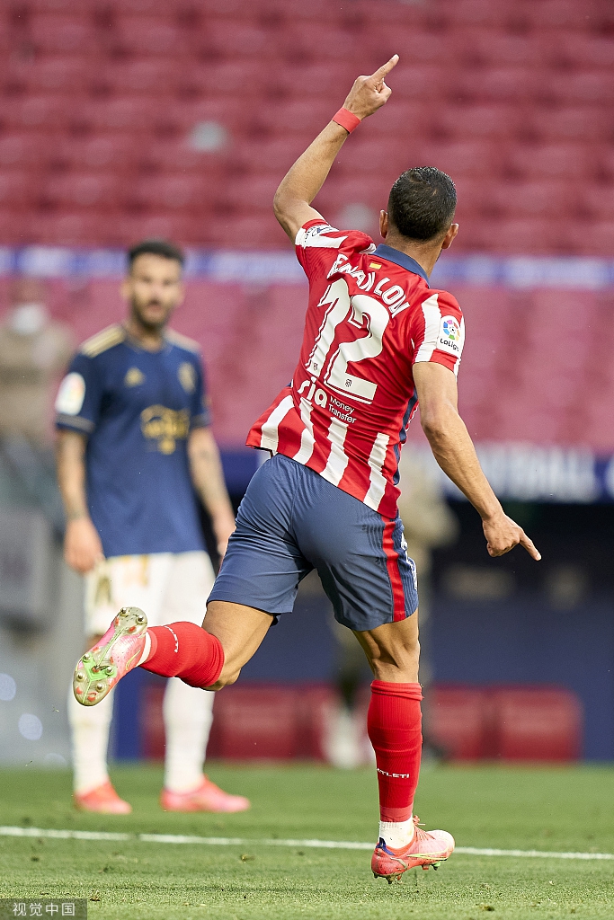 [西甲]奥萨苏纳1-2马竞 苏亚雷斯绝杀