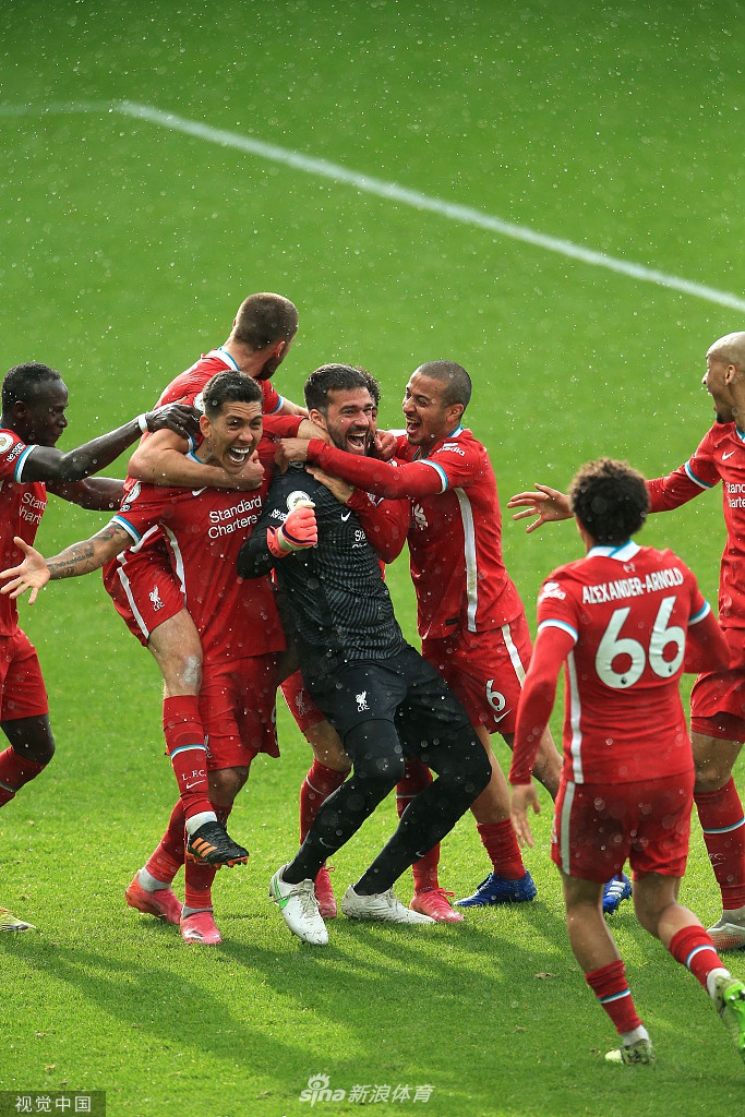 [英超]西布朗1-2利物浦 阿利森绝杀