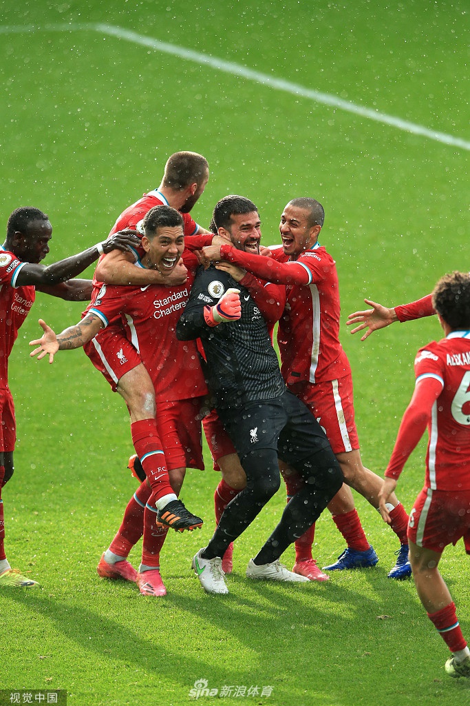[英超]西布朗1-2利物浦 阿利森绝杀