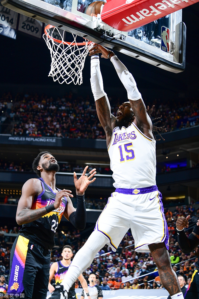 [NBA季后赛]湖人90-99太阳 詹姆斯两双难救主