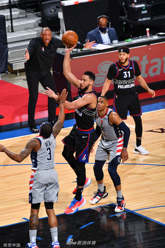 [NBA季后赛]奇才118-125 76人