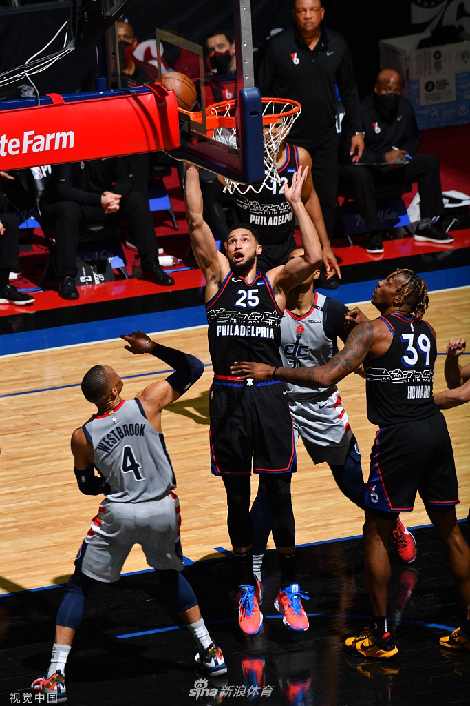 [NBA季后赛]奇才118-125 76人