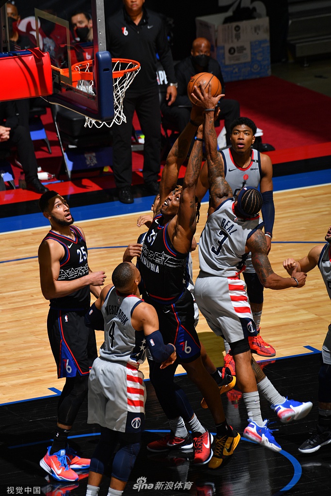 [NBA季后赛]奇才118-125 76人