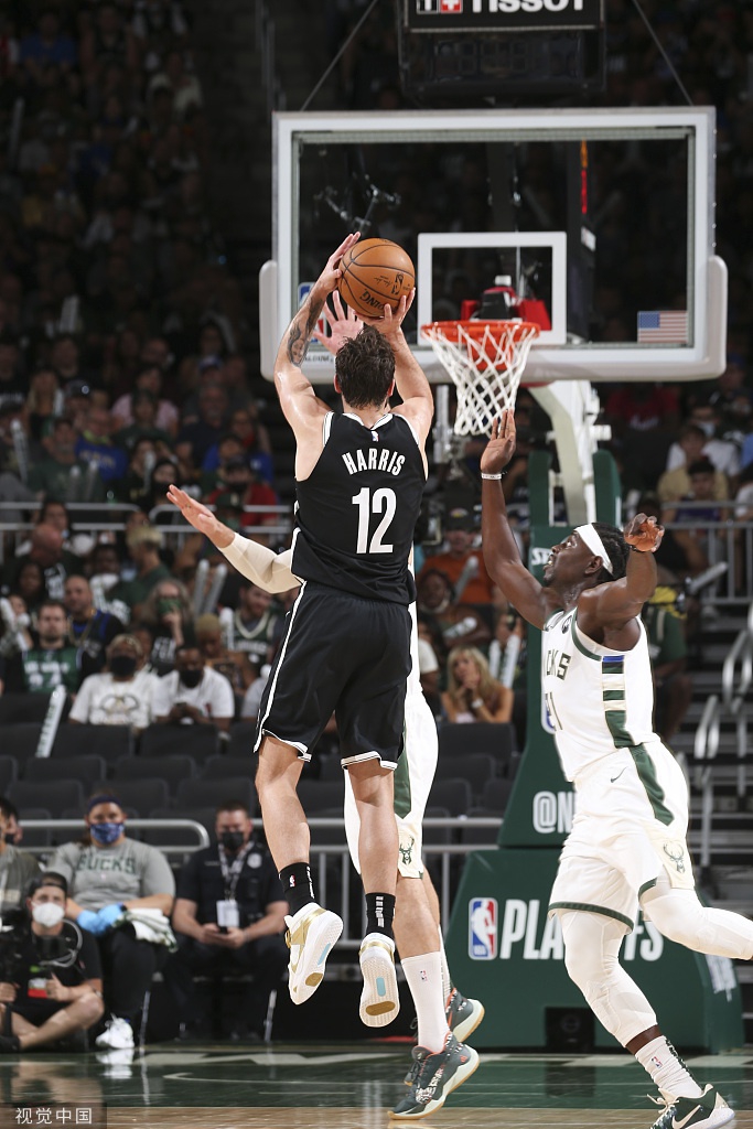 [NBA季后赛]篮网96-107雄鹿