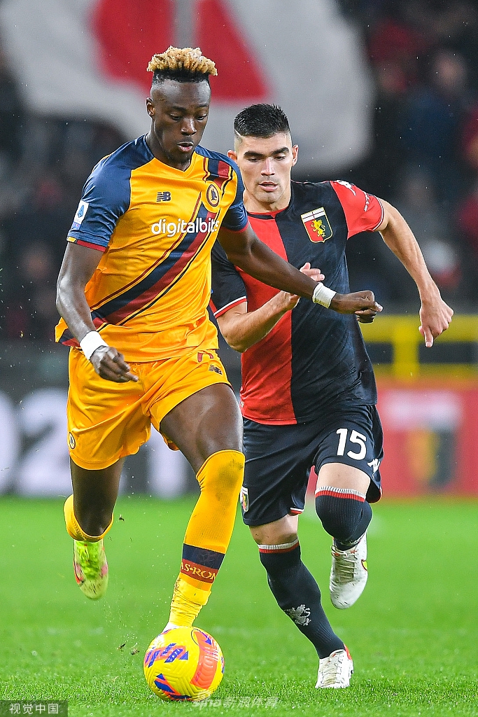 [意甲]罗马2-0热那亚 吉安两球