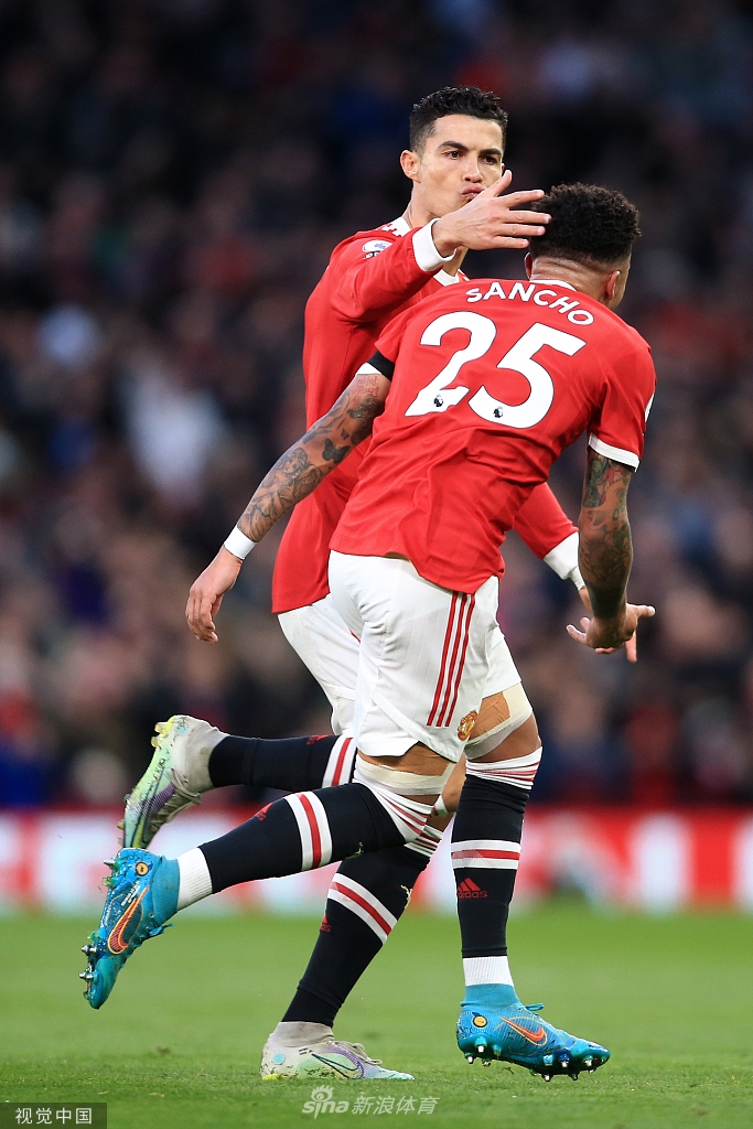 [英超]曼联3-2热刺 C罗帽子戏法