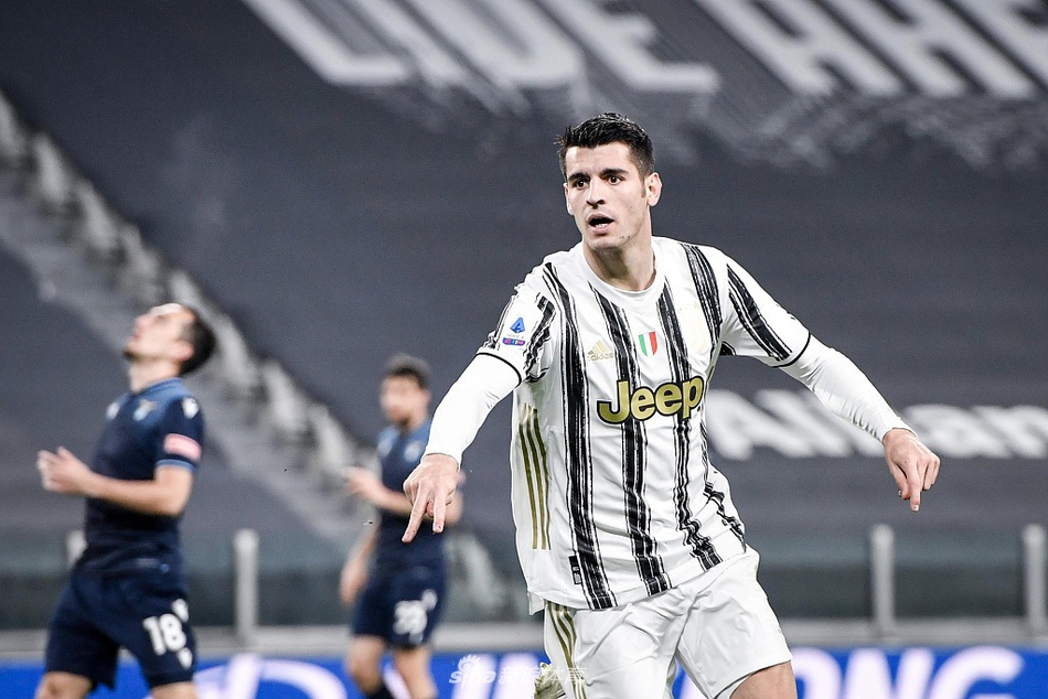 [意甲]尤文3-1拉齐奥 莫拉塔两射一传