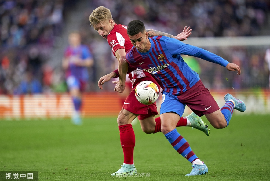 [西甲]巴萨4-2马竞 阿尔维斯传射