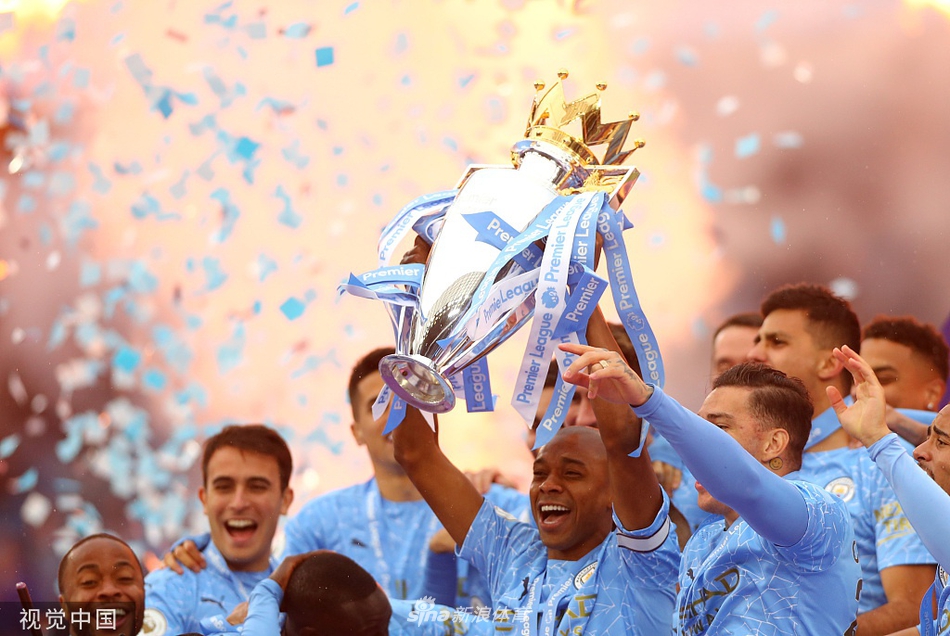 [英超]曼城5-0埃弗顿 阿圭罗两球