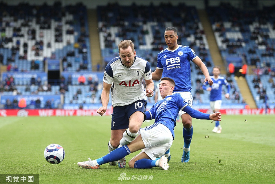 [英超]莱斯特2-4热刺 贝尔两球