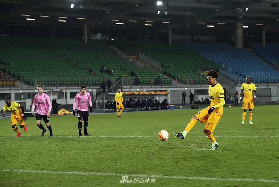 [欧联杯]林茨3-3热刺 贝尔孙兴O破门