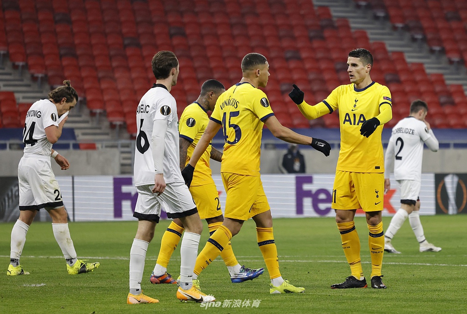 [欧联杯]沃尔夫斯贝格1-4热刺 贝尔传射