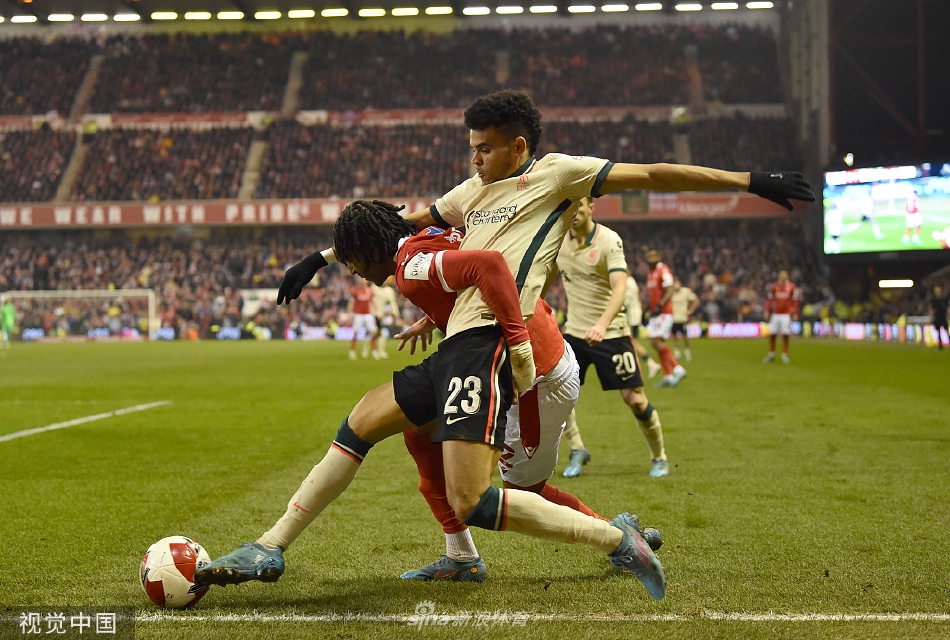 [足总杯]诺丁汉森林0-1利物浦 若塔破门