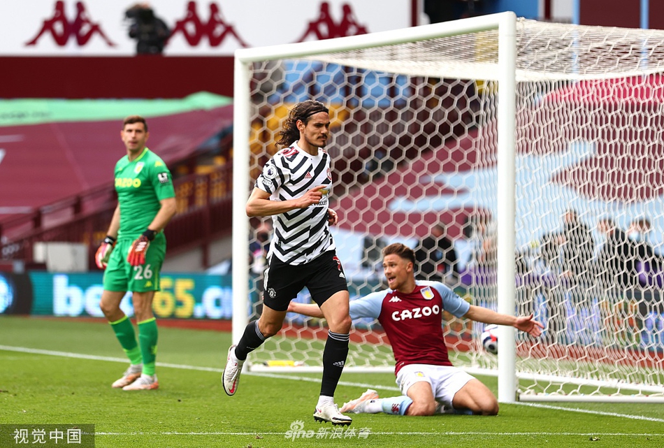 [英超]维拉1-3曼联 卡瓦尼破门