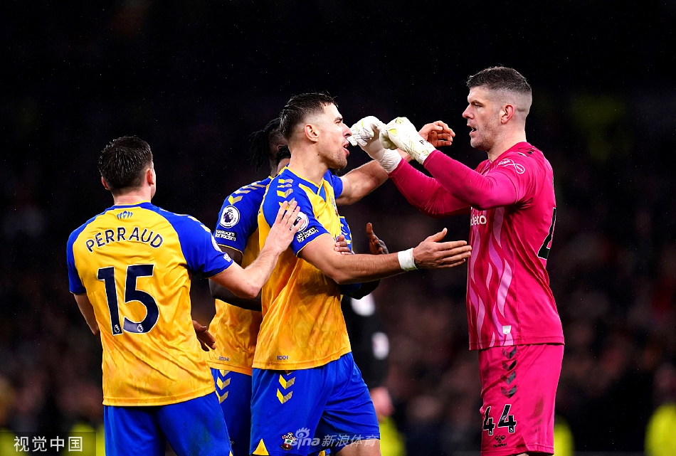 [英超]热刺2-3南安普顿 孙兴O进球