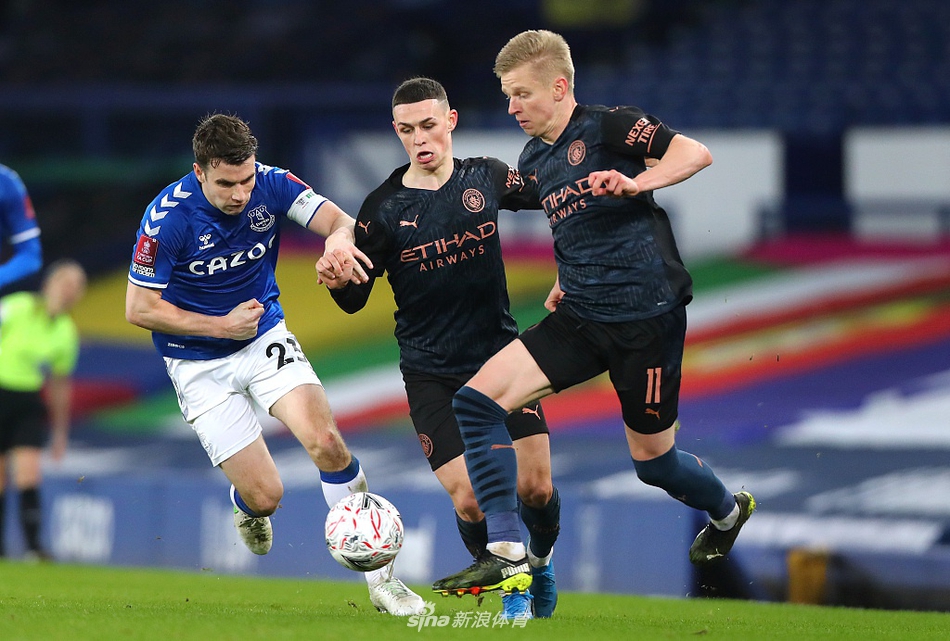 [足总杯]埃弗顿0-2曼城 德布劳内破门