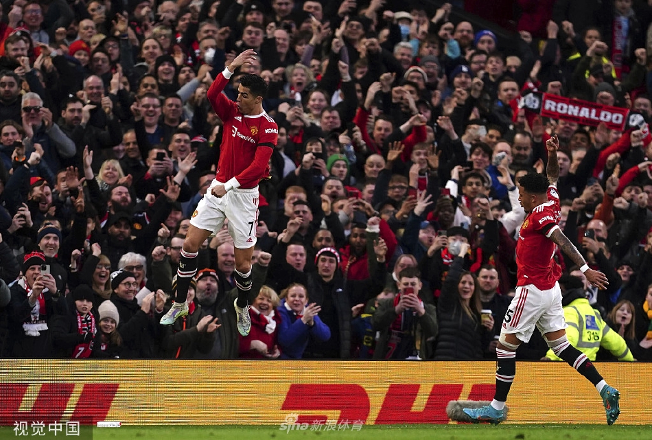 [英超]曼联3-2热刺 C罗帽子戏法