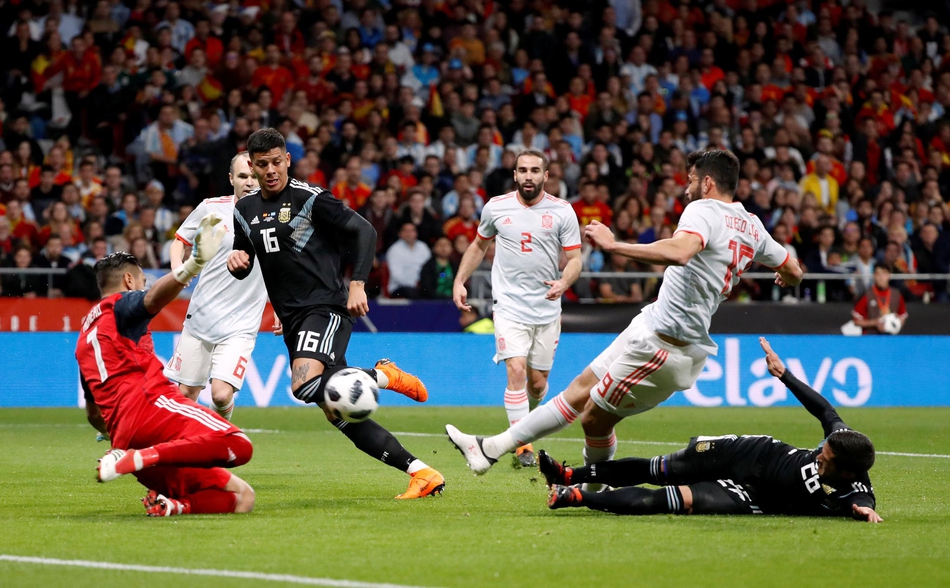 科斯塔破门瞬间