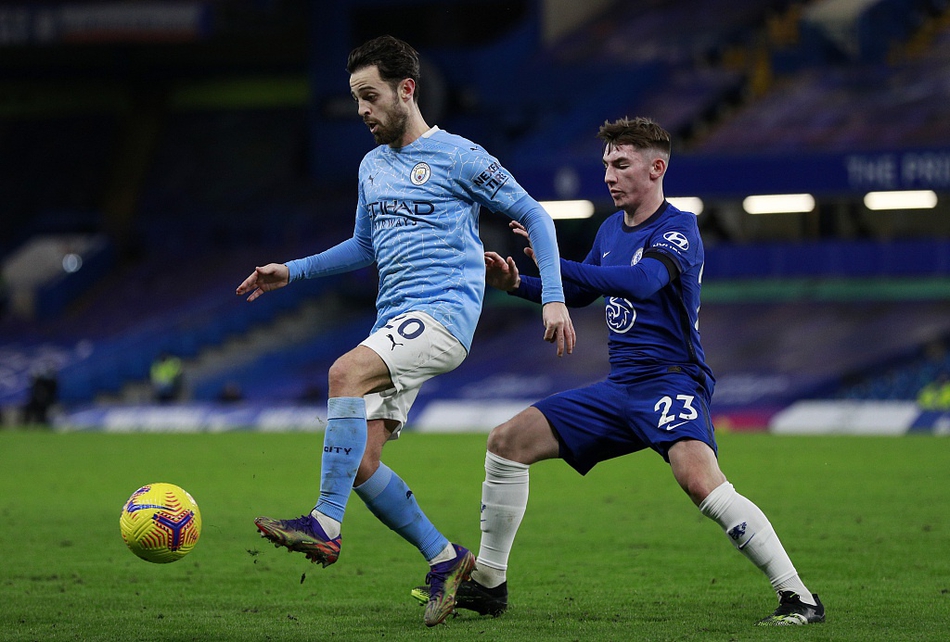 [英超]切尔西1-3曼城 德布劳内传射