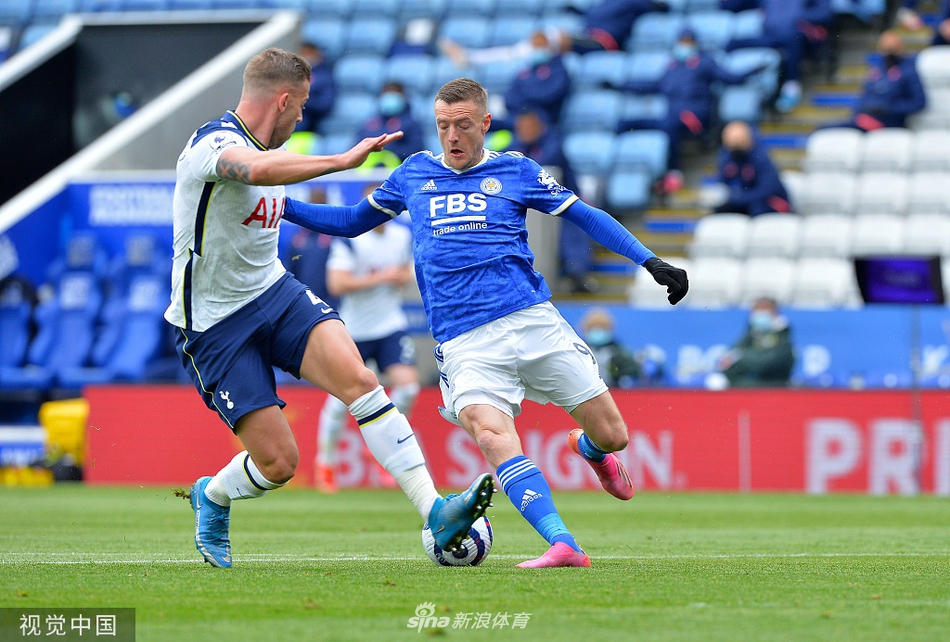 [英超]莱斯特2-4热刺 贝尔两球