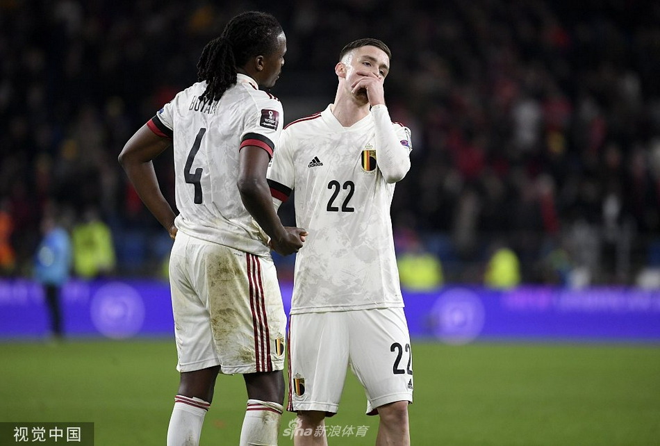 [世预赛]威尔士1-1比利时 德布劳内破门