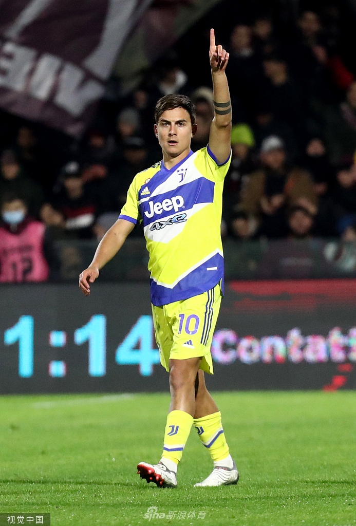 [意甲]萨勒尼塔纳0-2尤文 迪巴拉阿婆们