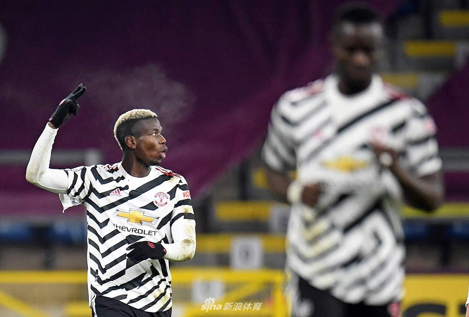 [英超]伯恩利0-1曼联 博格巴破门