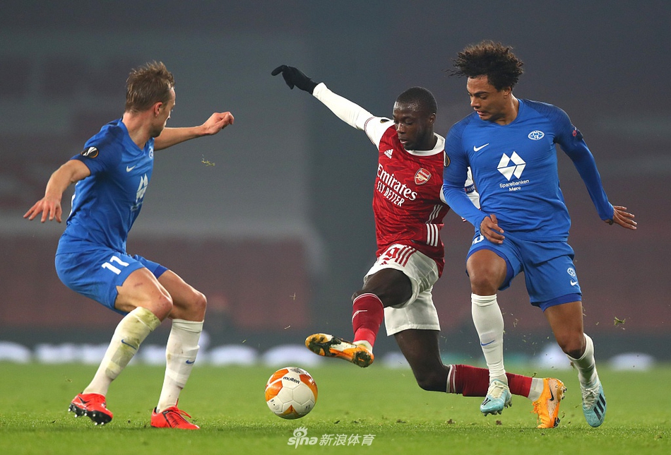 [欧联杯]阿森纳4-1莫尔德