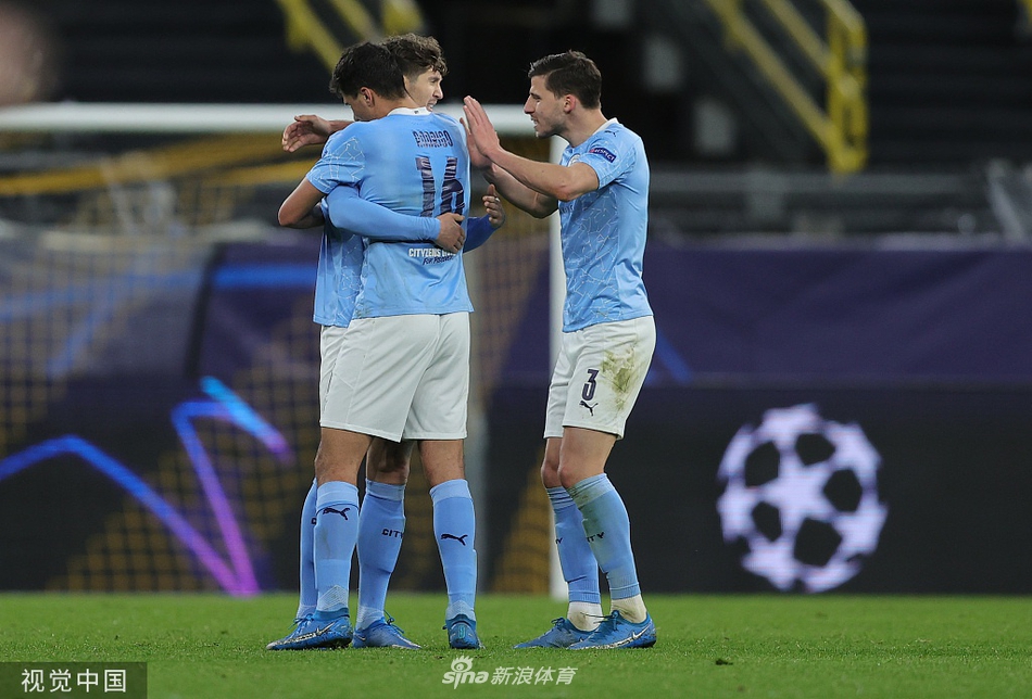 [欧冠]多特1-2曼城 曼城晋级欧冠四强
