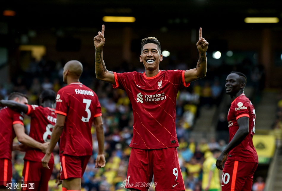 [英超]诺维奇0-3利物浦 萨拉赫传射