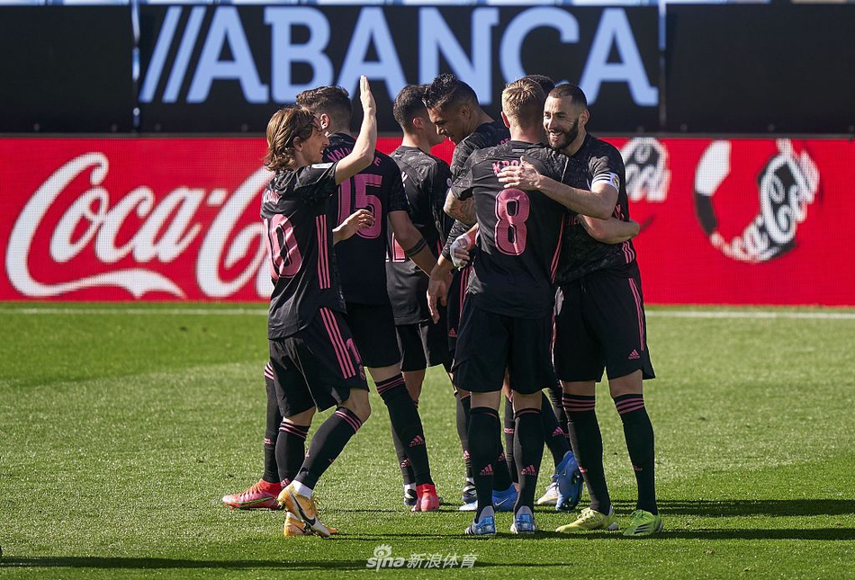 [西甲]塞尔塔1-3皇马 本泽马两射一传