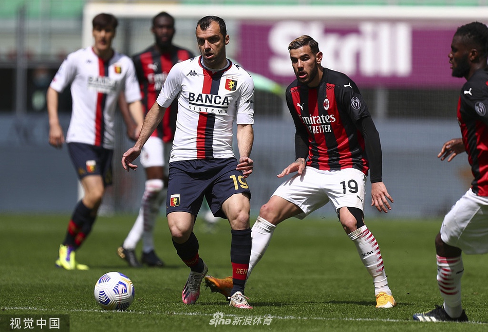 [意甲]AC米兰2-1热那亚