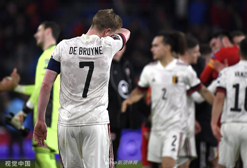 [世预赛]威尔士1-1比利时 德布劳内破门
