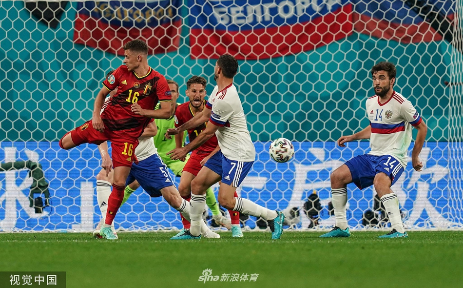 [欧洲杯]比利时3-0俄罗斯 卢卡库两球