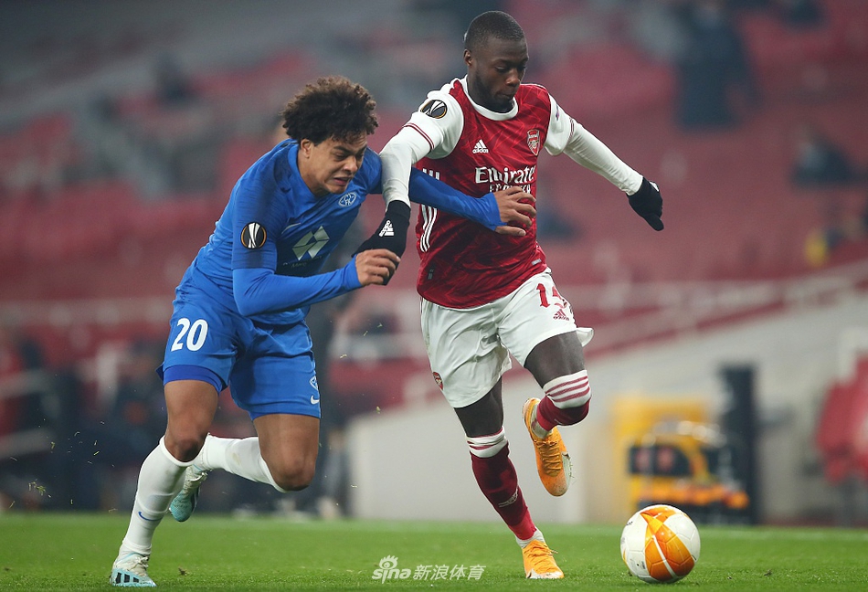 [欧联杯]阿森纳4-1莫尔德