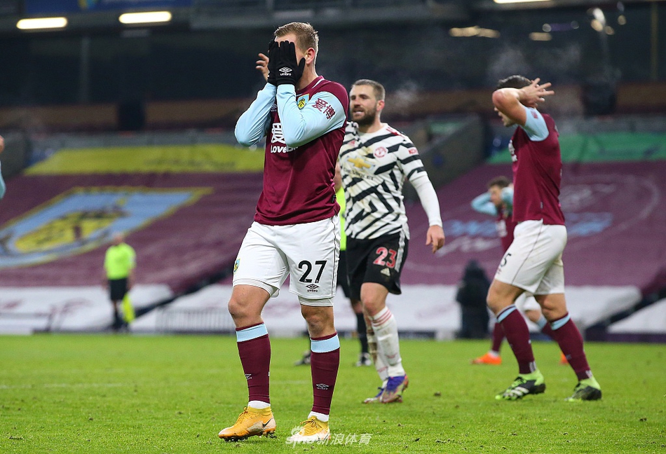 [英超]伯恩利0-1曼联 博格巴破门