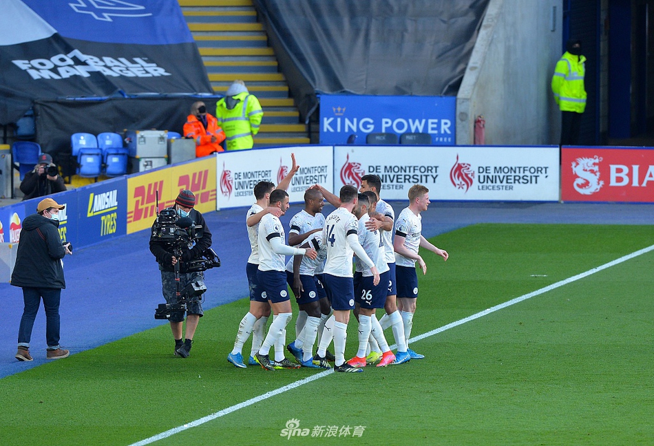 [英超]莱斯特0-2曼城