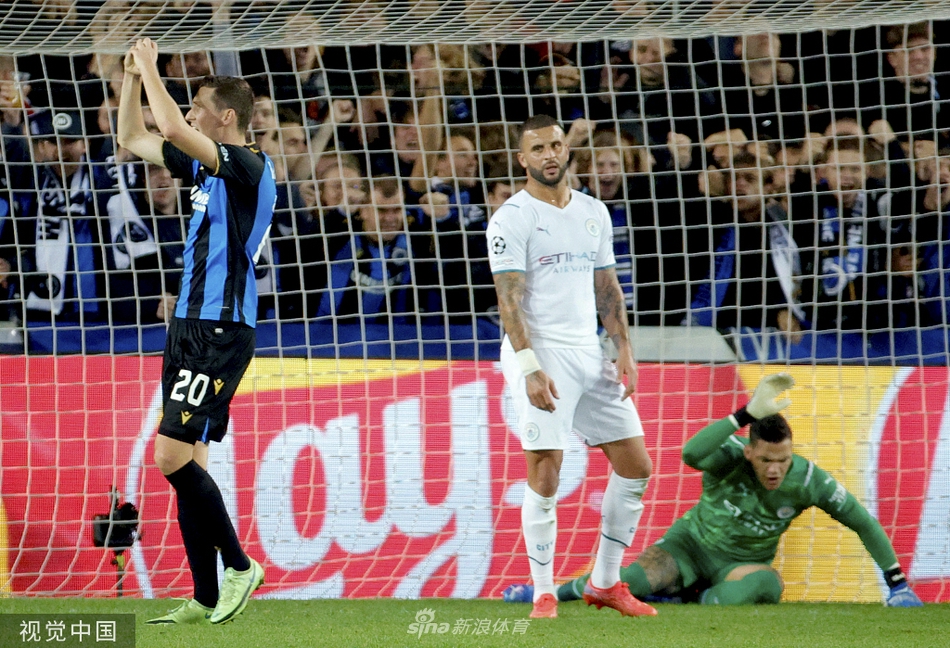 [欧冠]布鲁日1-5曼城 马赫雷斯两球