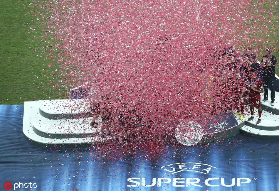 利物浦夺得欧洲超级杯