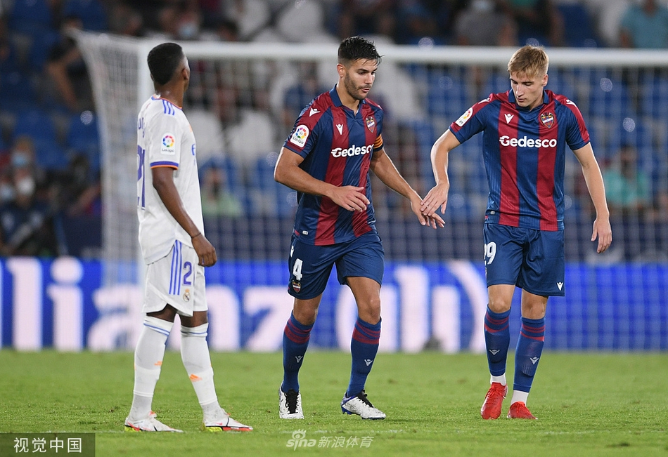 [西甲]莱万特3-3皇马 威尼修斯两球