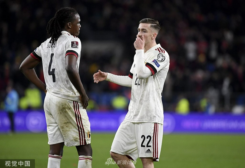 [世预赛]威尔士1-1比利时 德布劳内破门