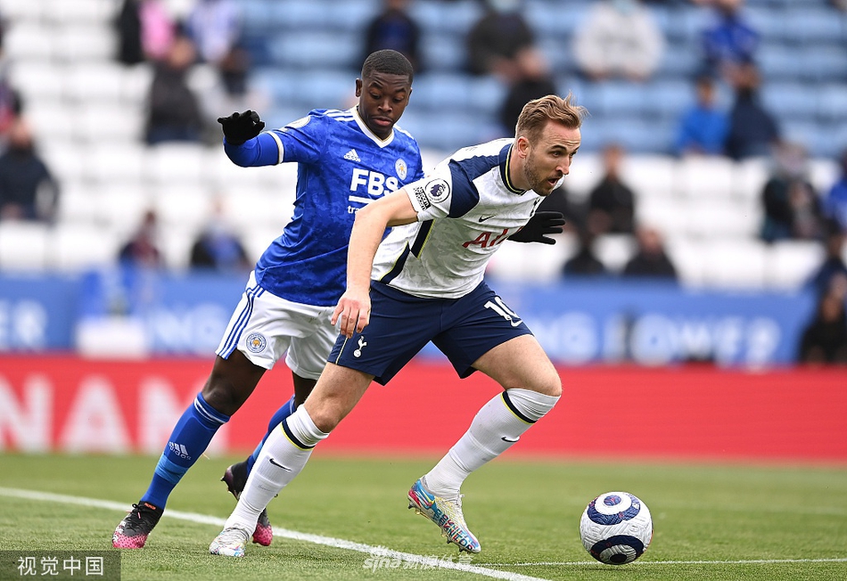 [英超]莱斯特2-4热刺 贝尔两球